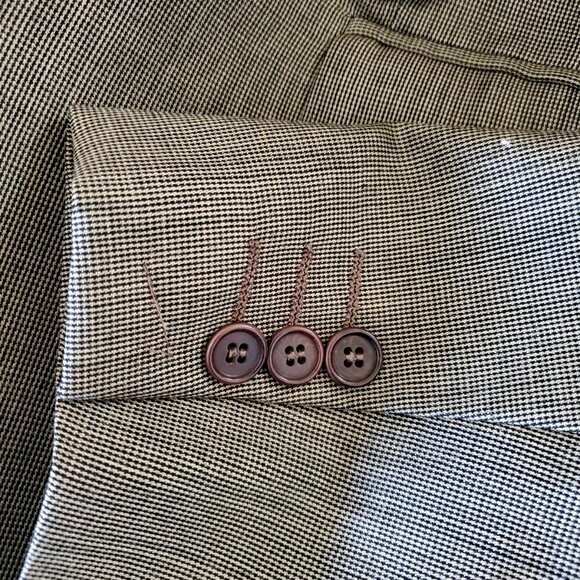 MEN'S BLAZER AND VEST SIZE R48 TODAY'S MAN MADE IN ITALY LIGHT OLIVE GREEN - Picture 11 of 14